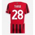 Maillot de foot AC Milan Malick Thiaw #28 Domicile vêtements Femmes 2024-25 Manches Courtes